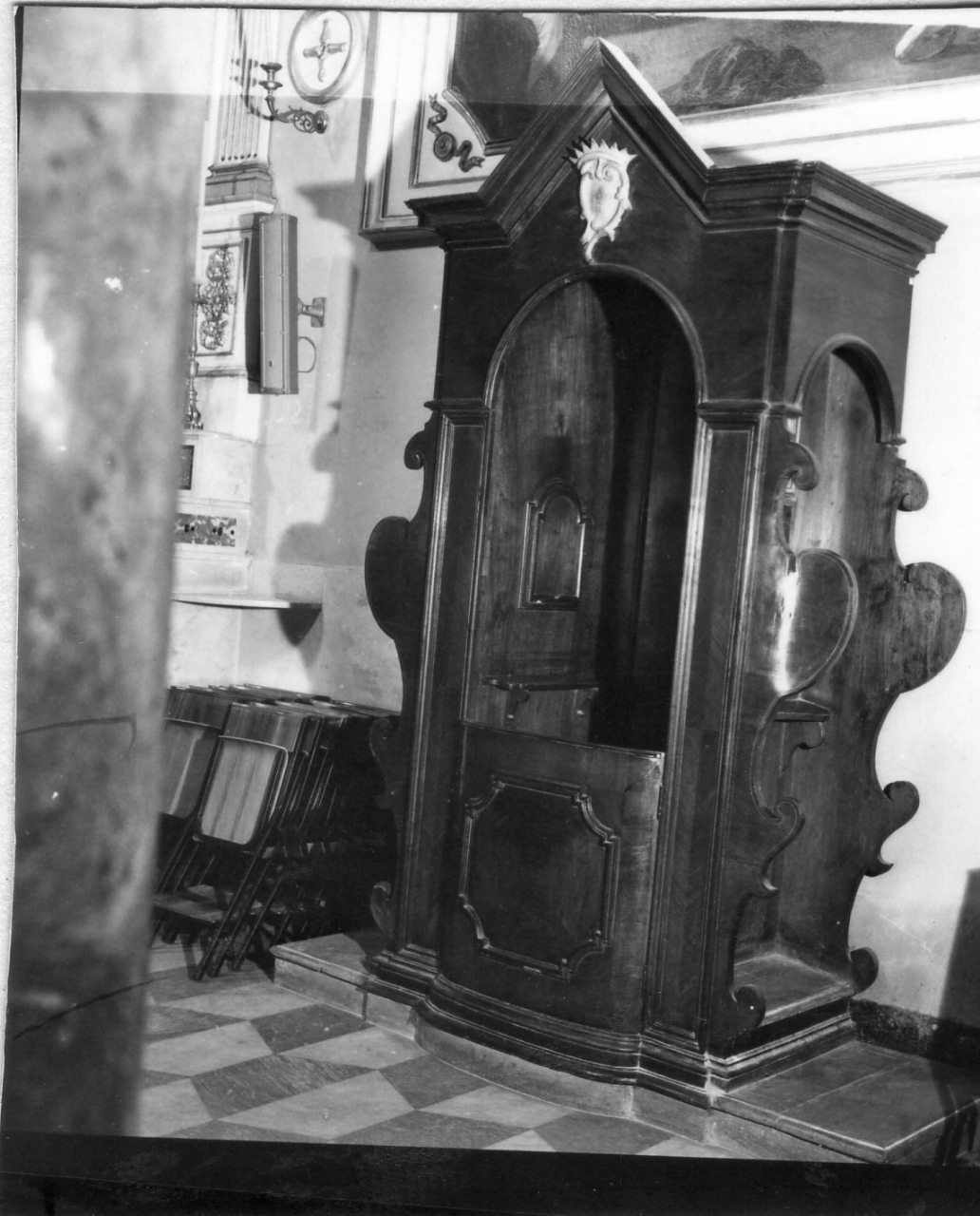 confessionale - bottega napoletana (seconda metà sec. XVIII)