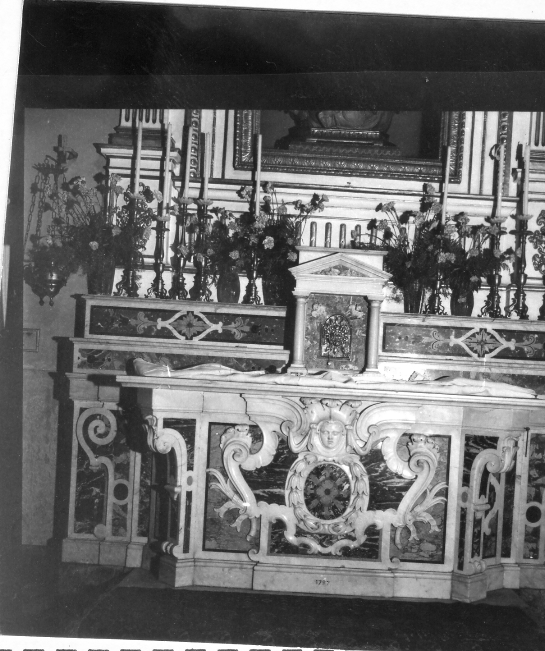 sportello di tabernacolo - bottega napoletana (sec. XVIII)