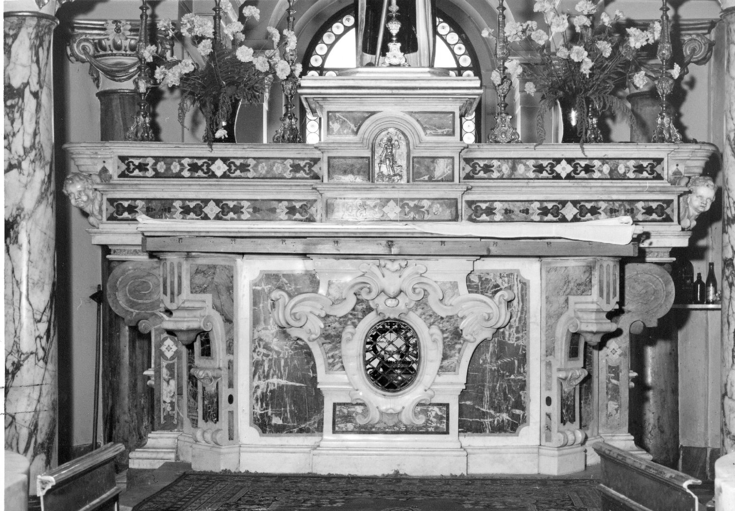 altare - bottega campana (prima metà sec. XVIII)