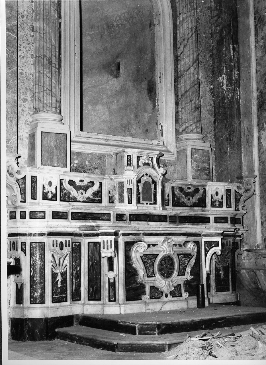 altare - bottega napoletana (metà sec. XVIII)