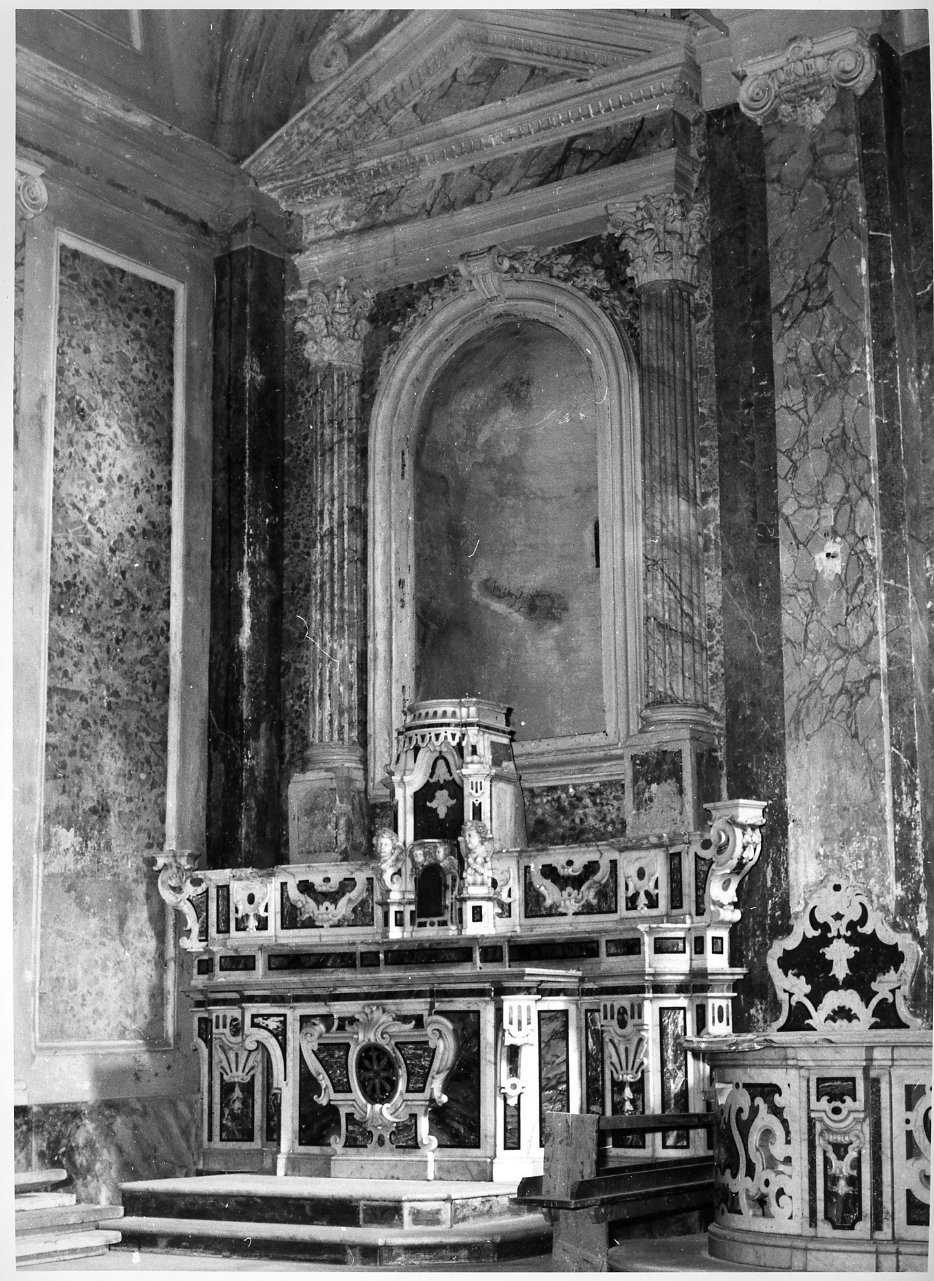 altare - bottega napoletana (sec. XVIII)