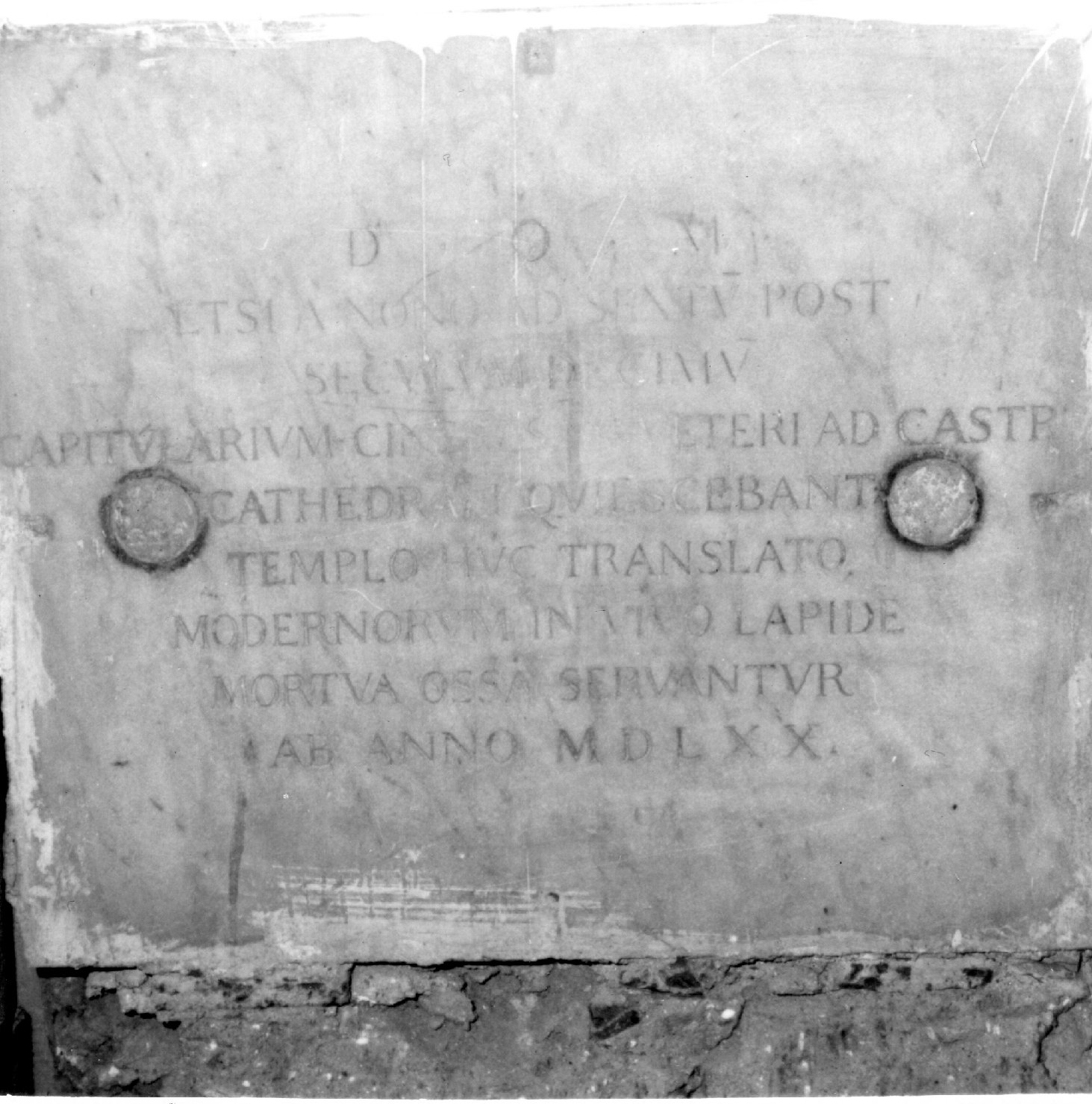 lapide - bottega napoletana (sec. XVI)