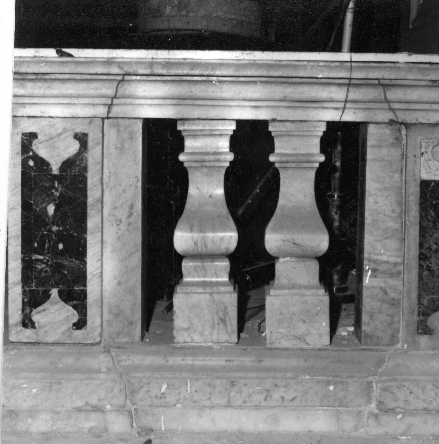 balaustrata - bottega napoletana (prima metà sec. XVIII)