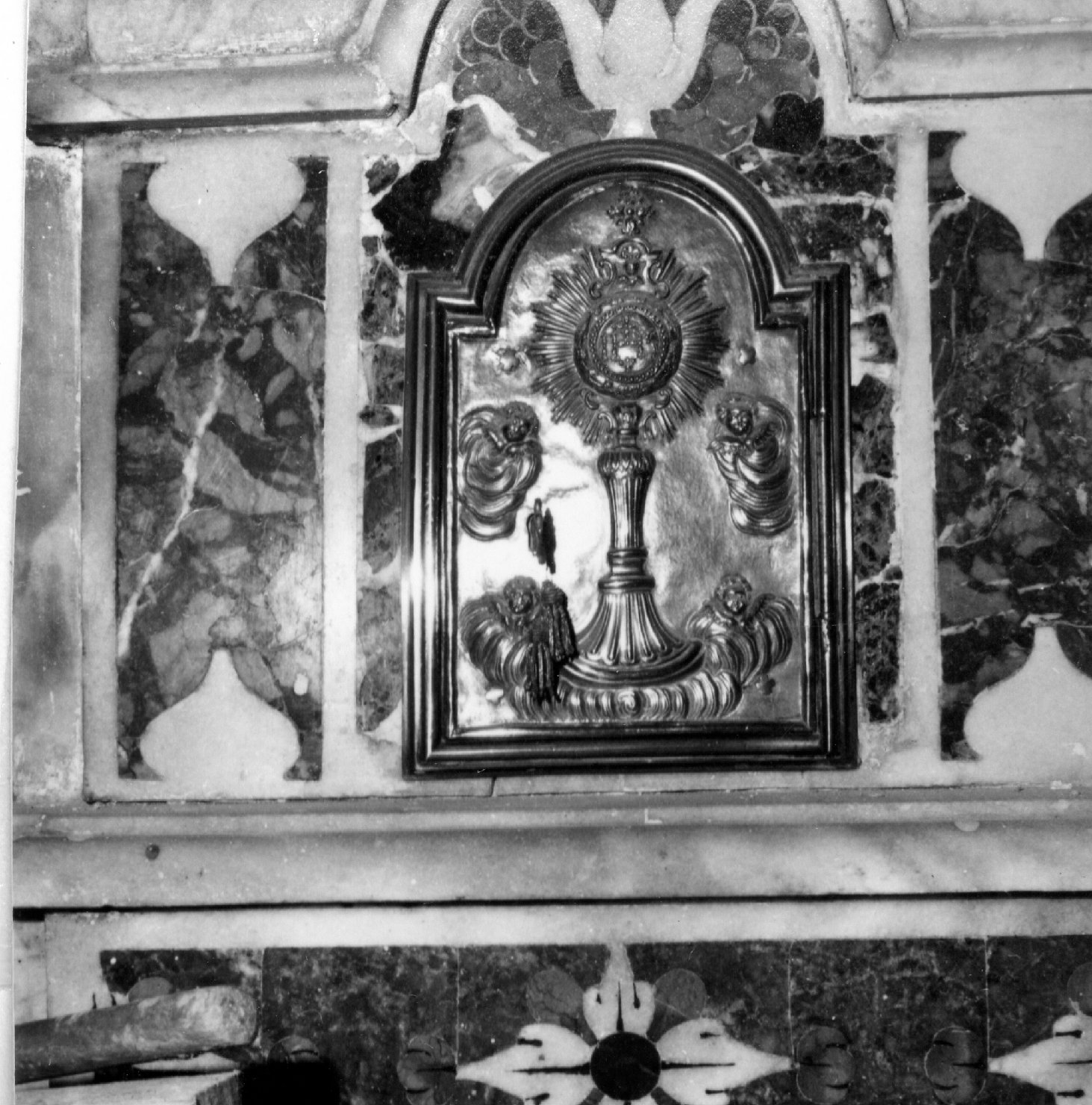 sportello di tabernacolo - bottega napoletana (primo quarto sec. XIX)