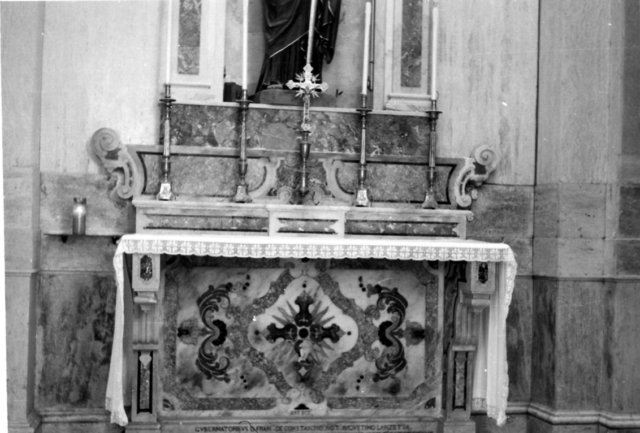 altare - bottega napoletana (sec. XVIII)