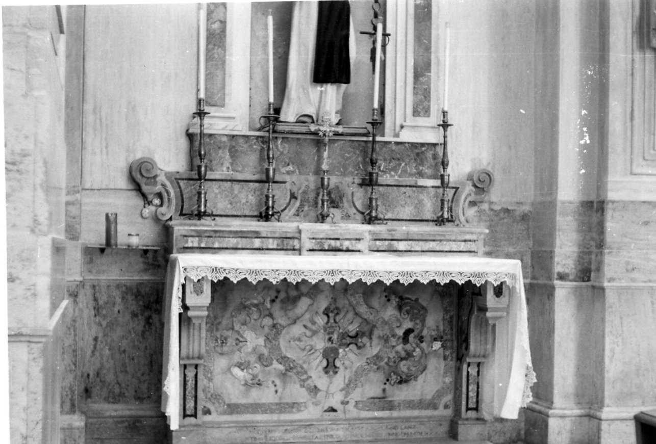 altare - bottega napoletana (sec. XVIII)