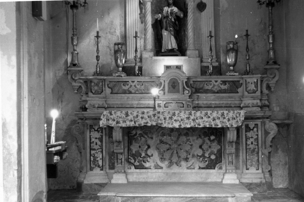 altare - bottega napoletana (sec. XVIII)