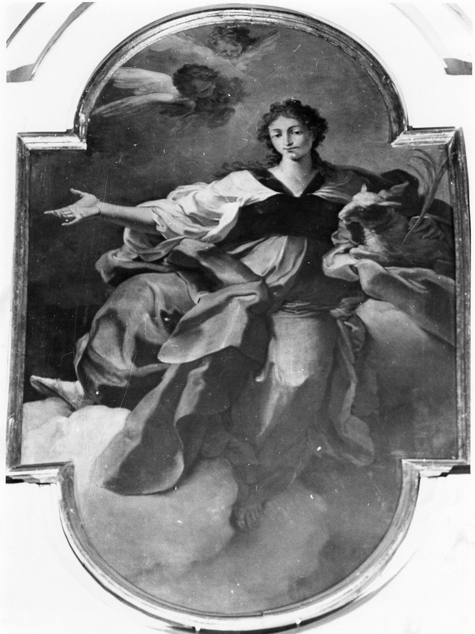 Sant'Agnese (dipinto) - ambito napoletano (inizio sec. XVIII)