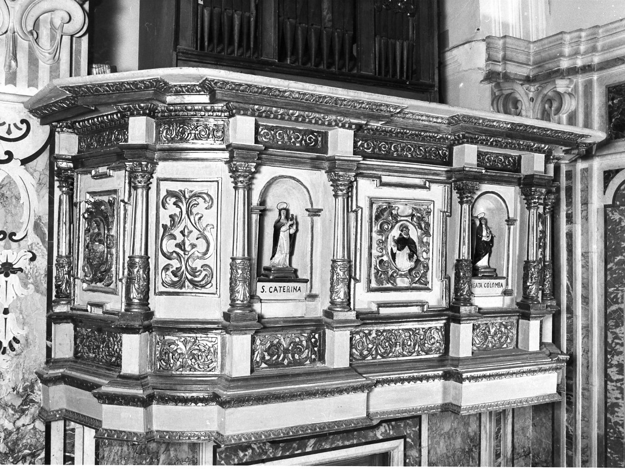 cantoria - bottega Italia meridionale (fine sec. XVII)