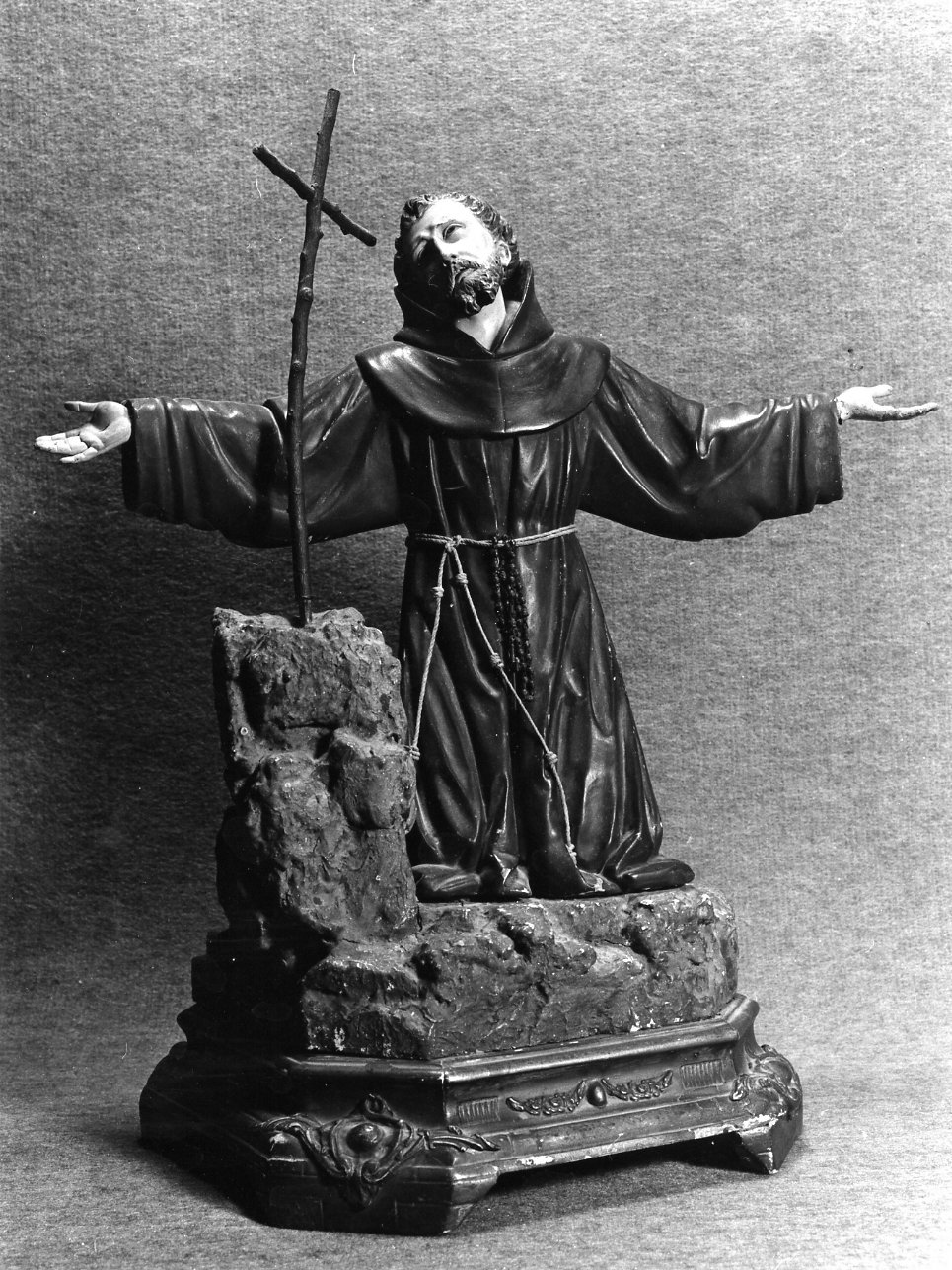 San Francesco d'Assisi (statuetta) - bottega napoletana (inizio sec. XX)