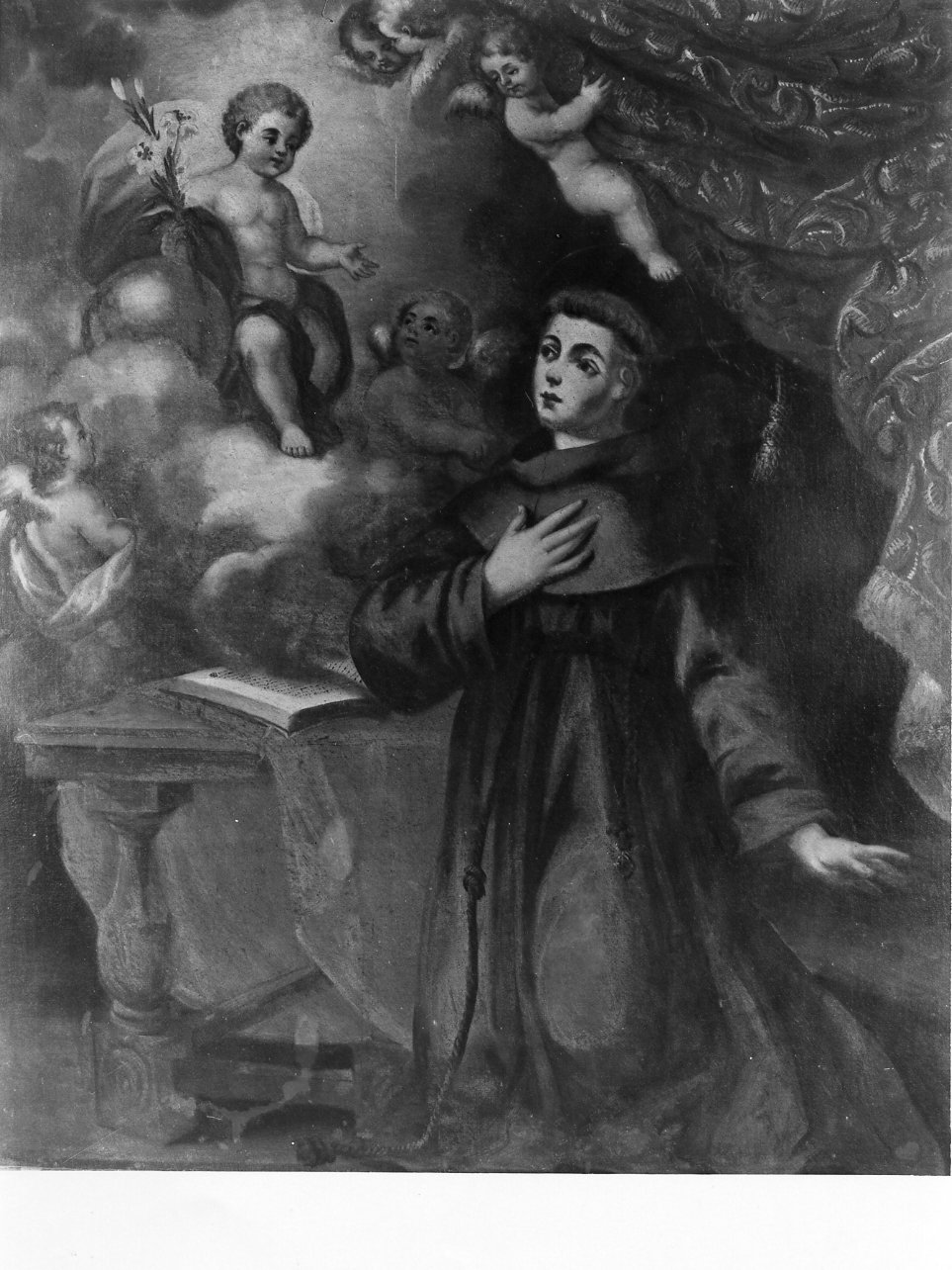 Sant'Antonio da Padova (dipinto) - ambito napoletano (inizio sec. XIX)