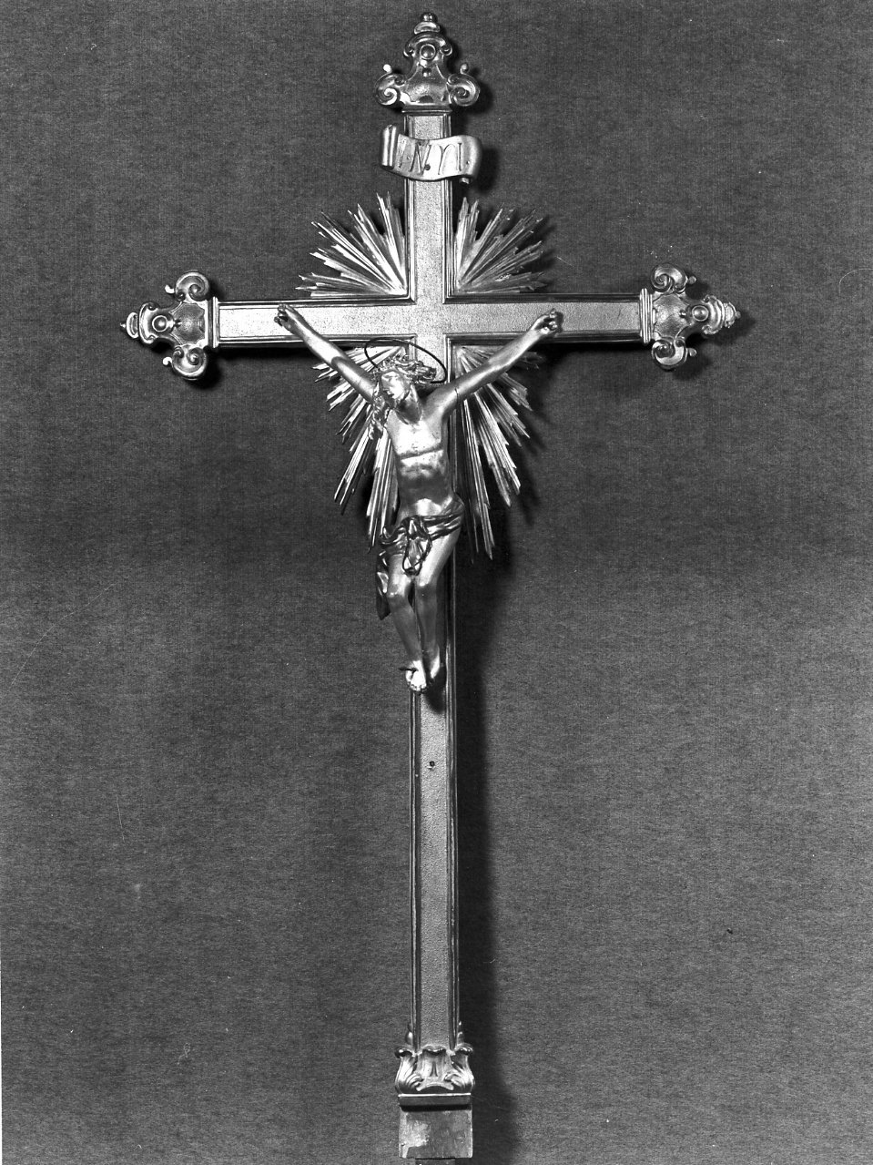 crocifisso - bottega napoletana (fine sec. XIX)