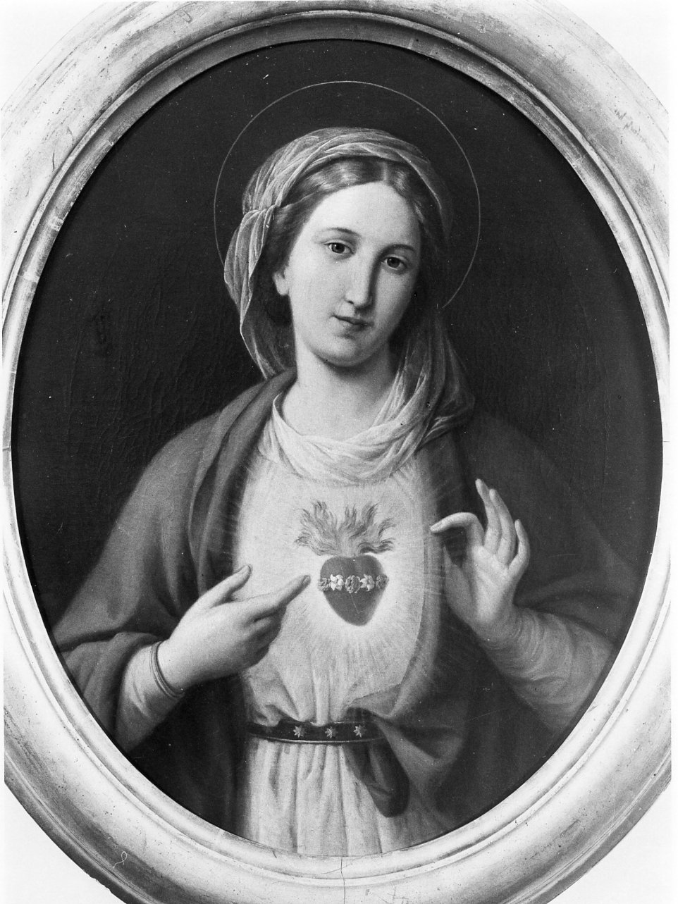 Sacro Cuore di Maria (dipinto) - ambito napoletano (seconda metà sec. XVIII)