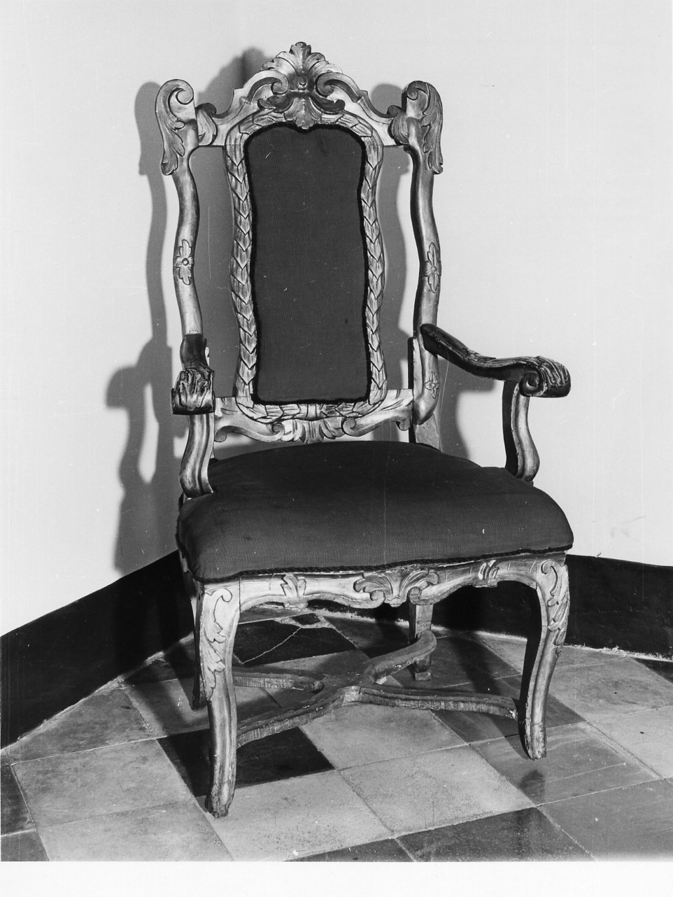 poltrona - bottega napoletana (metà sec. XVIII)