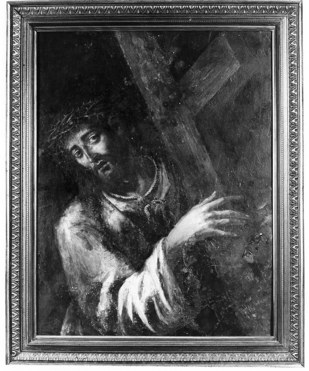 Cristo portacroce (dipinto) - ambito napoletano (metà sec. XVIII)