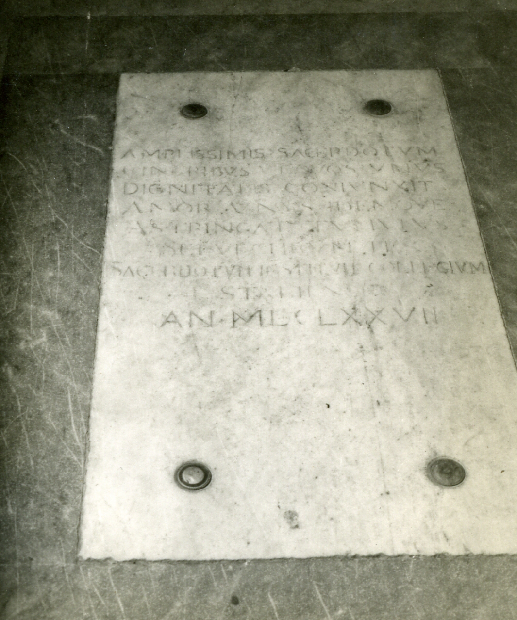 lapide - bottega napoletana (sec. XVII)