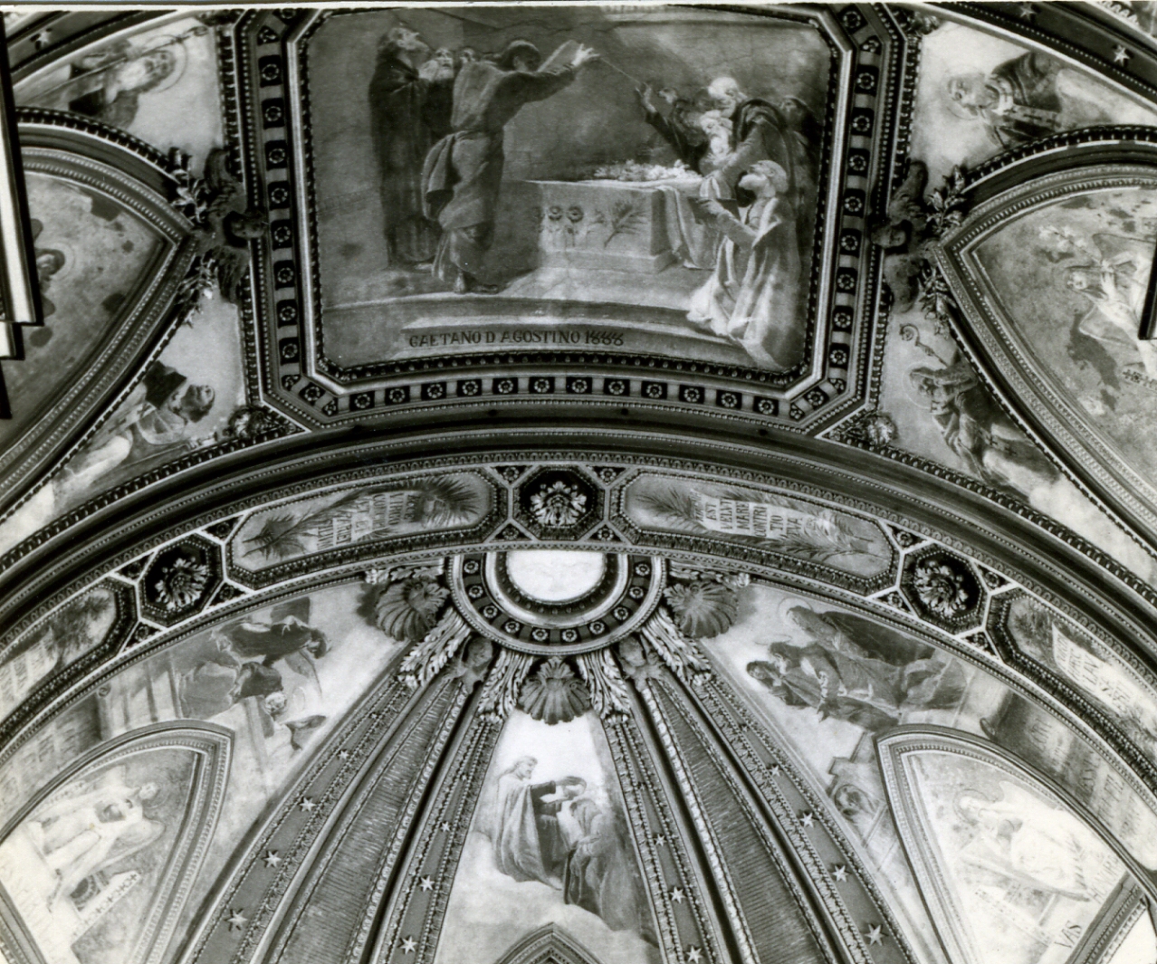 decorazione plastico-architettonica di Galante Francesco, Rispoli Giovanni, Prezioso Luigi (sec. XIX)