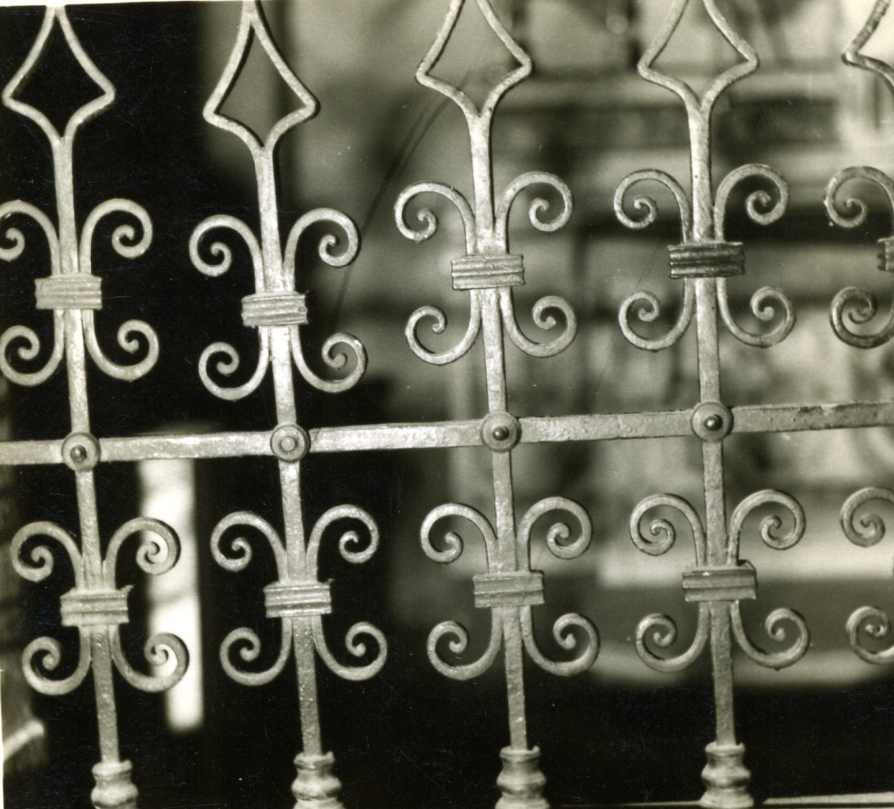 cancello di balaustrata - bottega napoletana (primo quarto sec. XVIII)