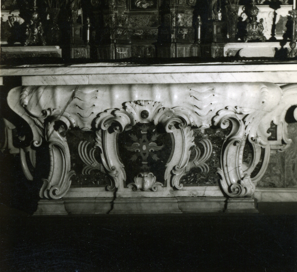 altare - bottega napoletana (metà sec. XVIII)