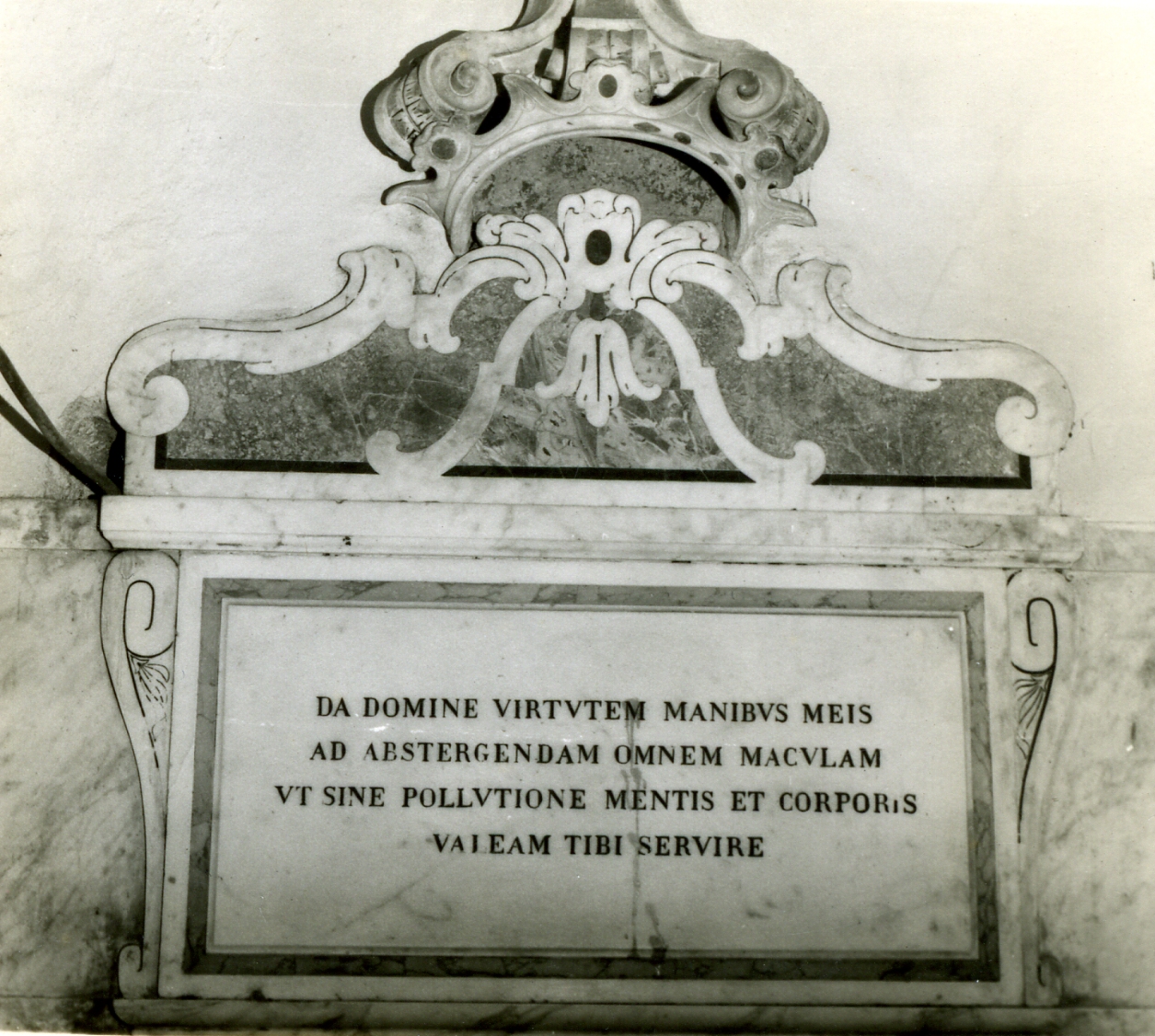 lapide - bottega napoletana (fine sec. XIX)