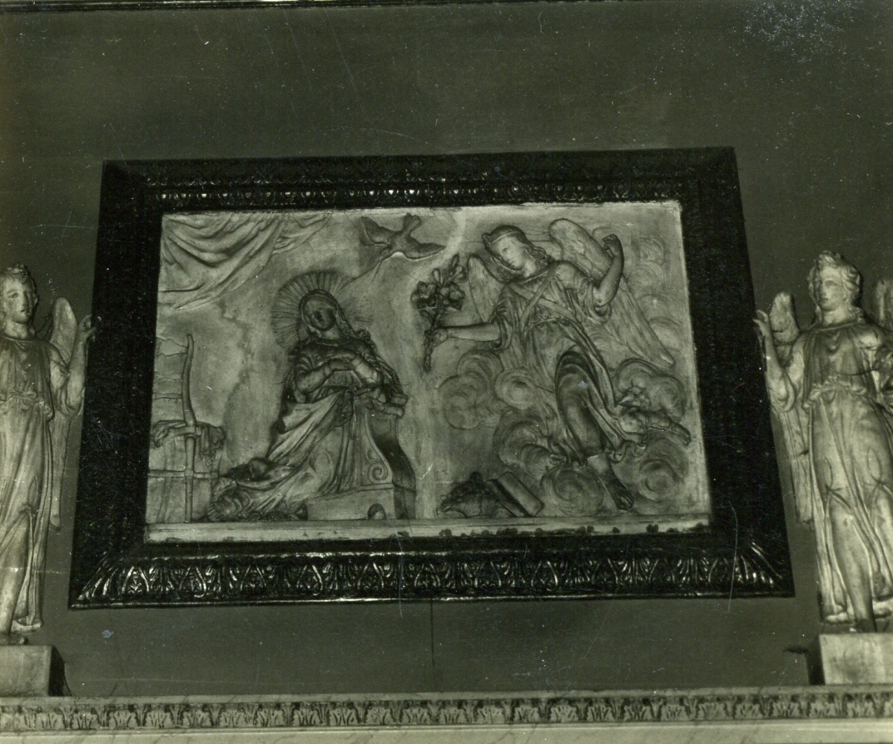 Annunciazione (rilievo) - bottega napoletana (sec. XIX)