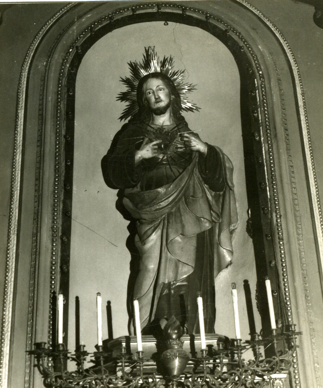 Sacro Cuore di Gesù (statua) - bottega napoletana (sec. XIX)
