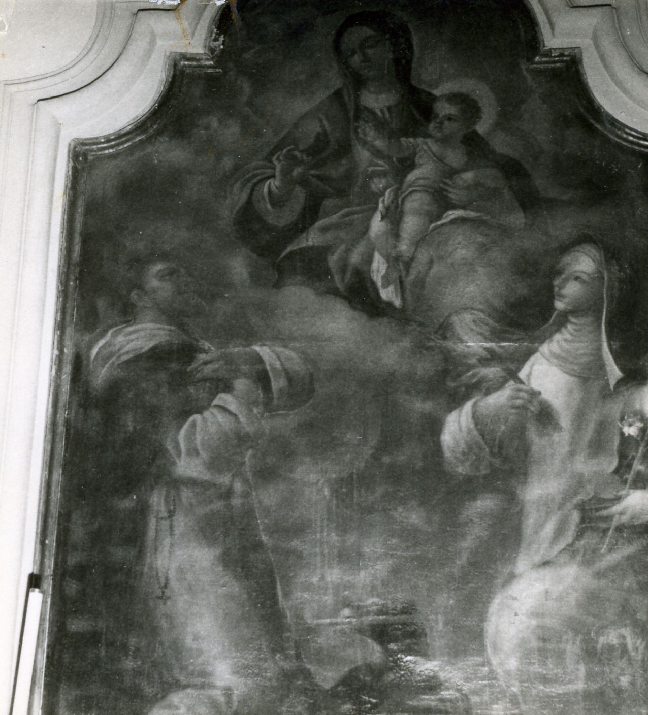 Madonna del Rosario (dipinto) - ambito napoletano (metà sec. XVIII)