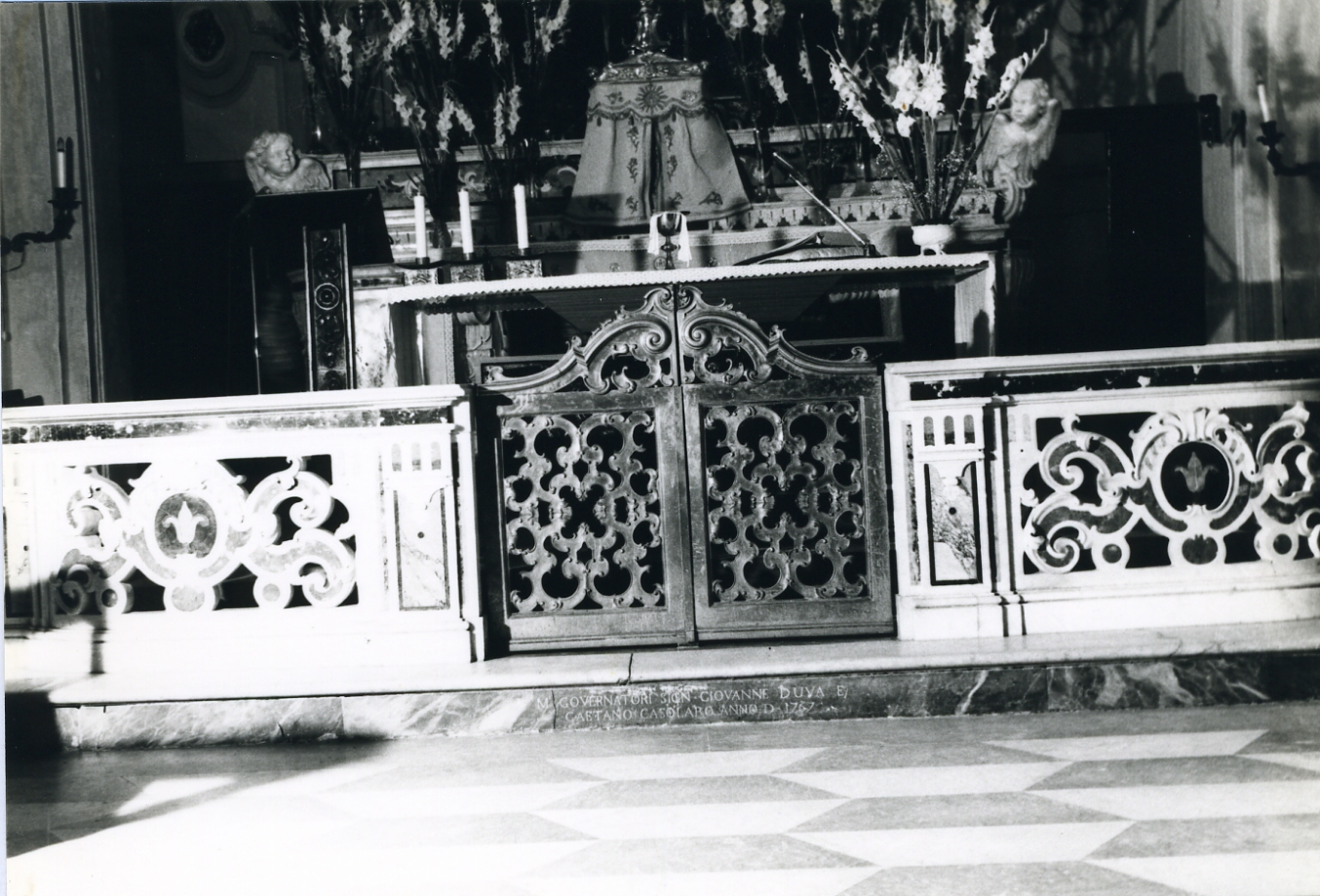 balaustrata - bottega napoletana (sec. XVIII)