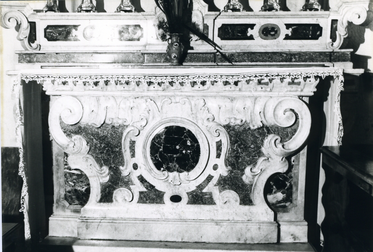 altare - bottega napoletana (seconda metà sec. XVIII)