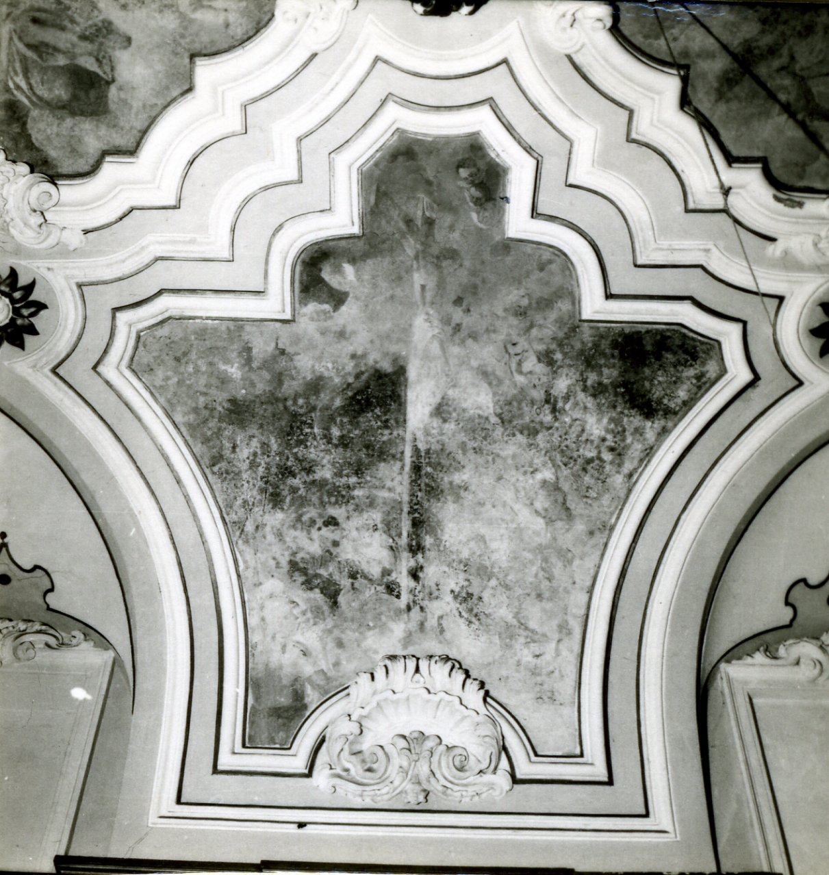 crocifissione (dipinto) - ambito napoletano (prima metà sec. XVIII)