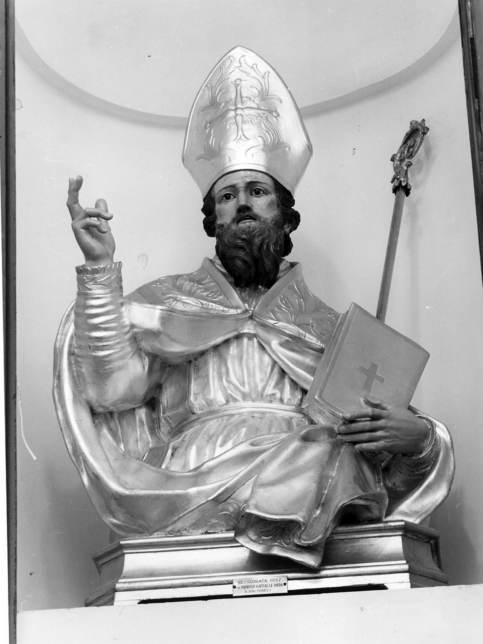 San Germano (busto) - bottega napoletana (seconda metà sec. XIX)