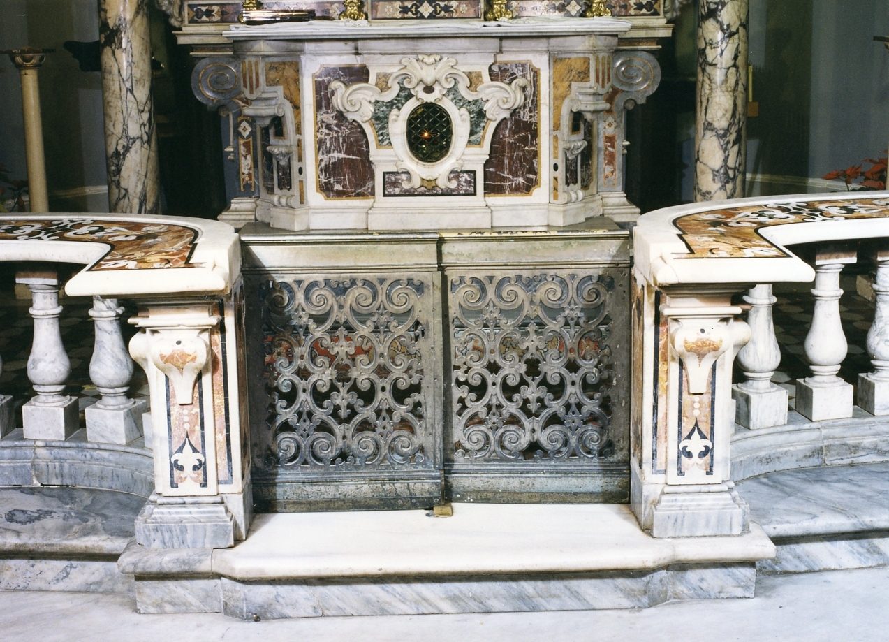 balaustrata - bottega napoletana (sec. XVII)