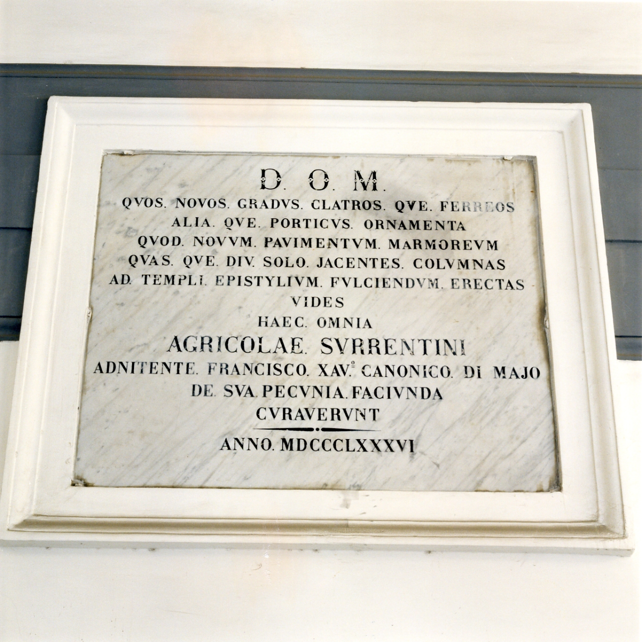 lapide - bottega napoletana (sec. XIX)