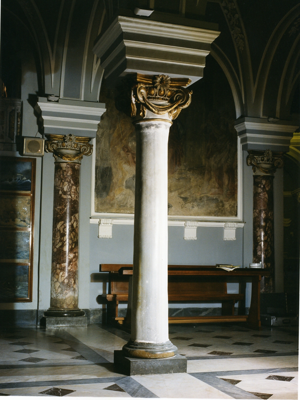 colonna - bottega campana (seconda metà sec. XVI)