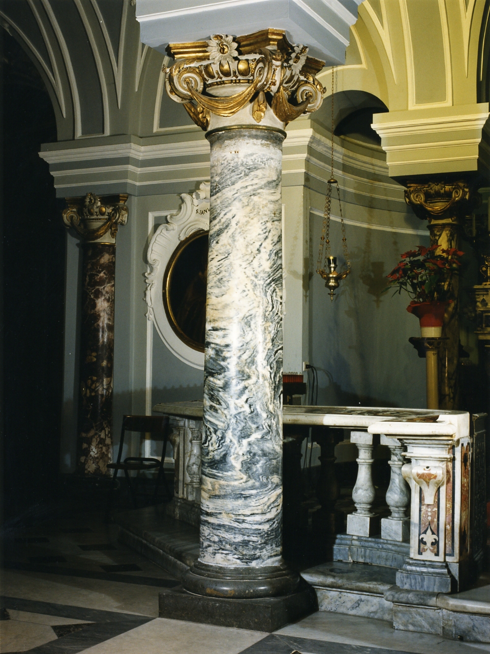 colonna - bottega campana (seconda metà sec. XVI)