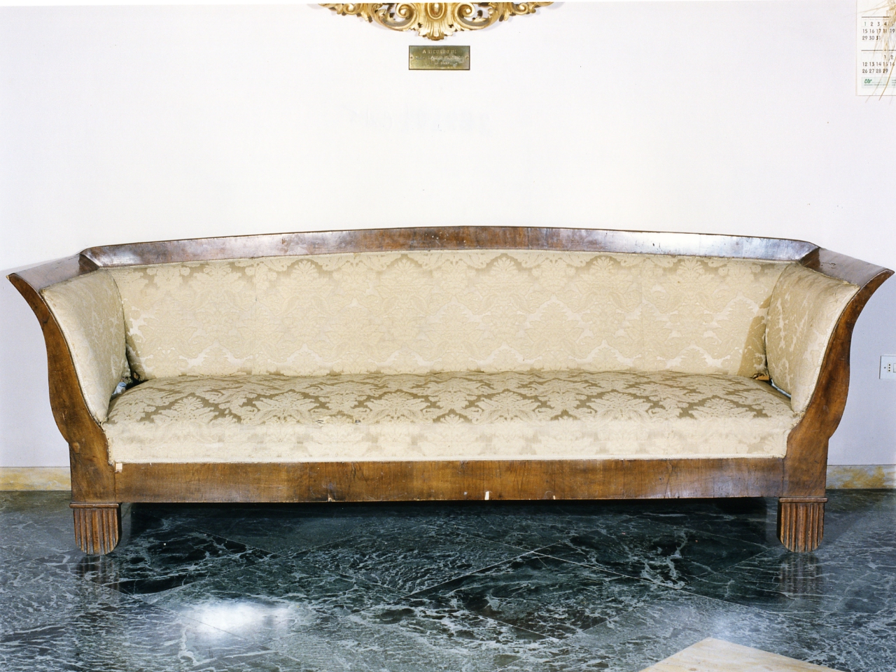 divano - bottega napoletana (sec. XIX)