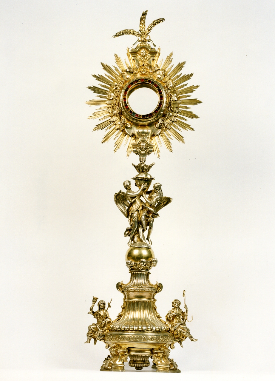 ostensorio - bottega napoletana (prima metà sec. XIX)