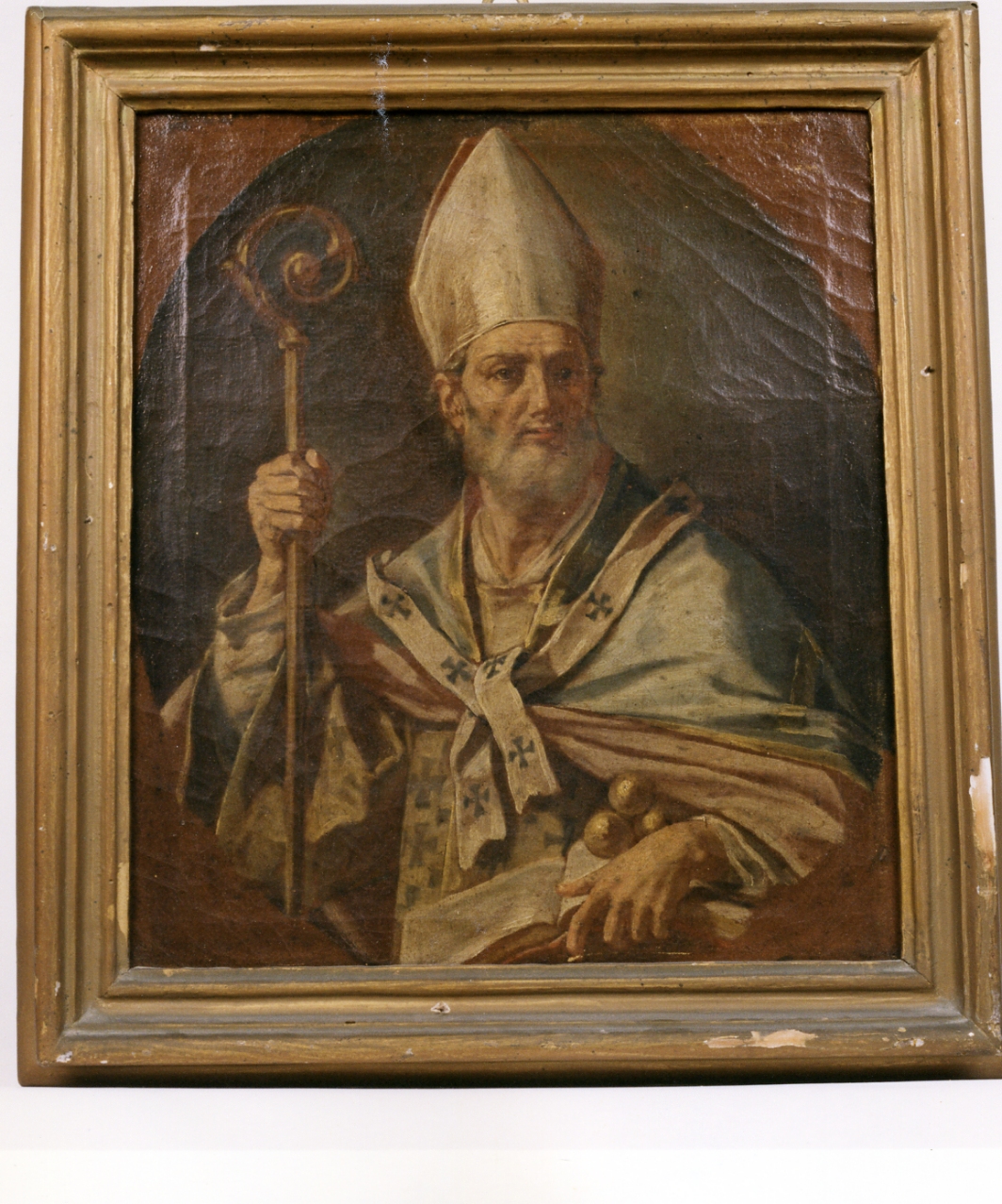San Nicola di Bari (dipinto) di Solimena Francesco detto Abate Ciccio (scuola) (seconda metà sec. XVIII)