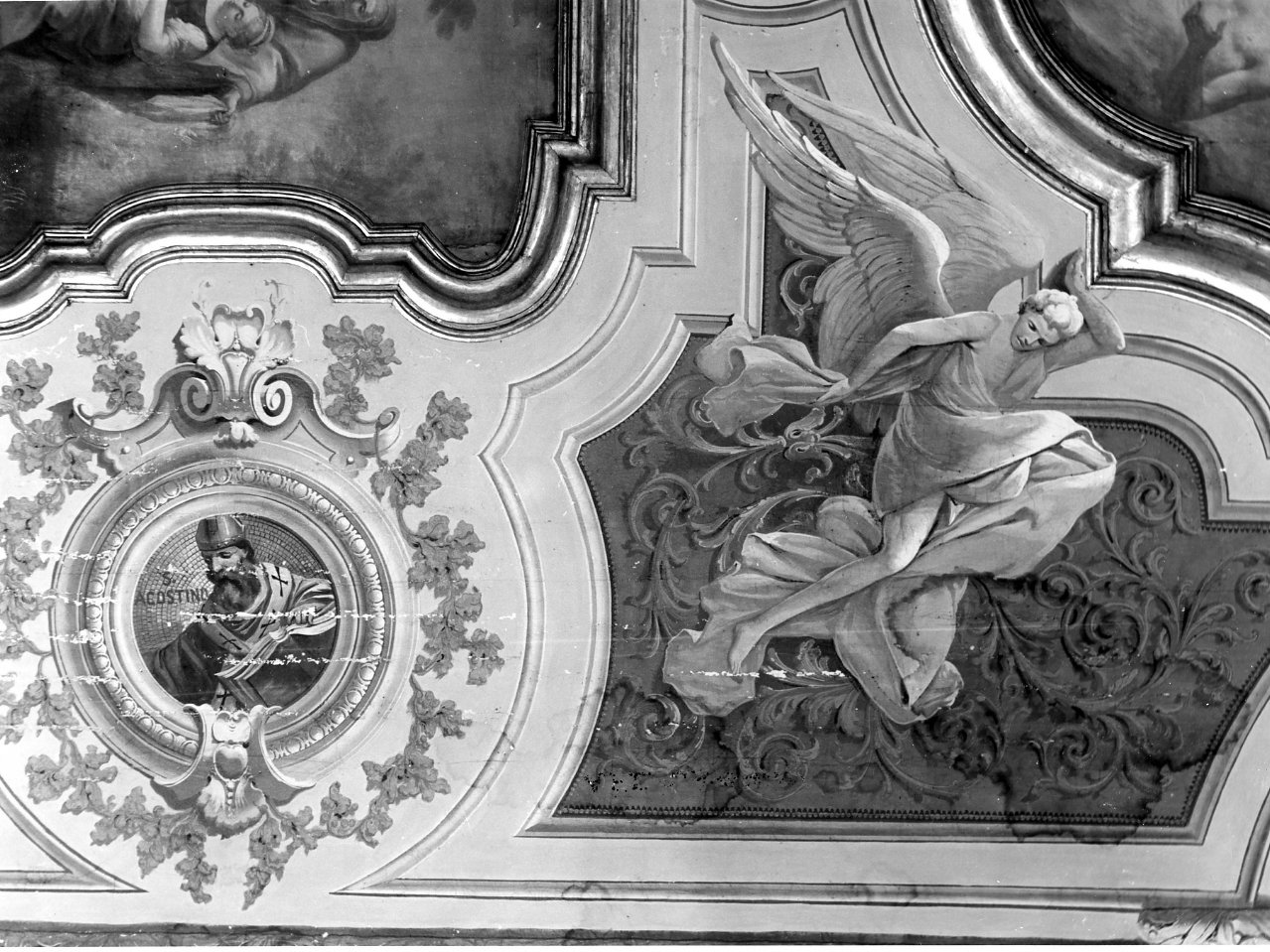 quattro Padri della Chiesa (dipinto) di Taglialatela Luigi (sec. XX)