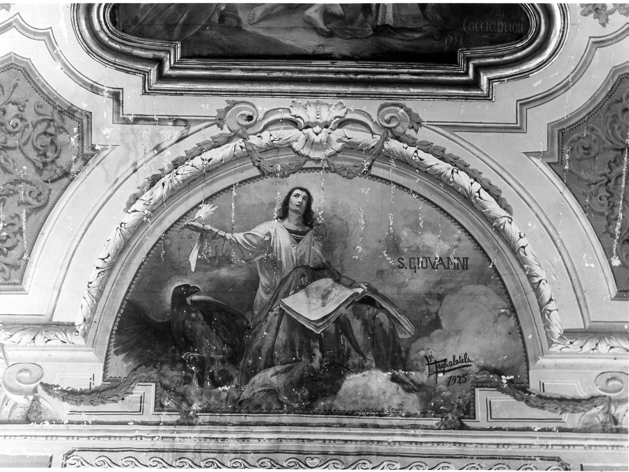San Giovanni Evangelista (dipinto) di Taglialatela Luigi (sec. XX)