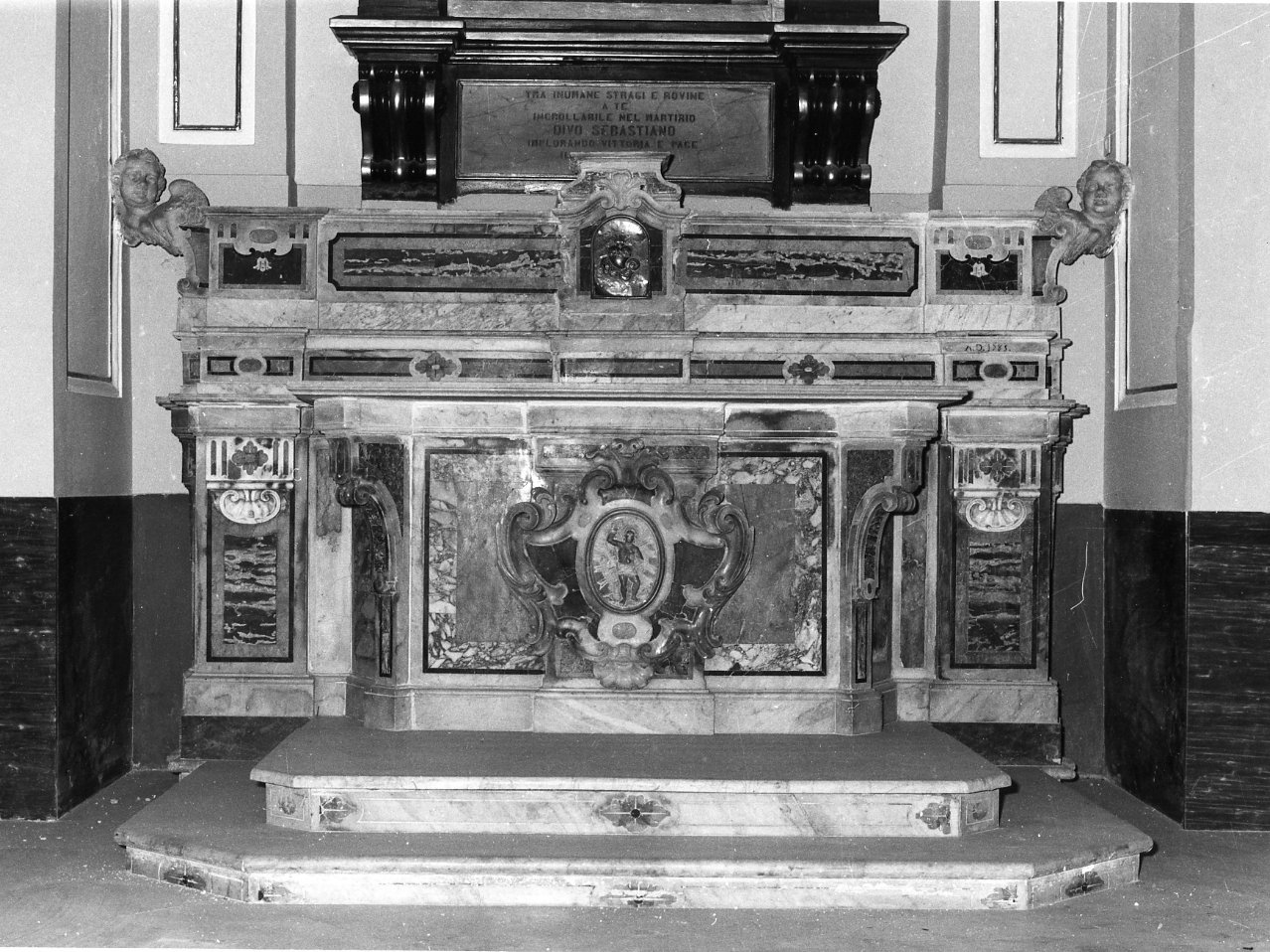 altare - bottega napoletana (fine sec. XVIII)