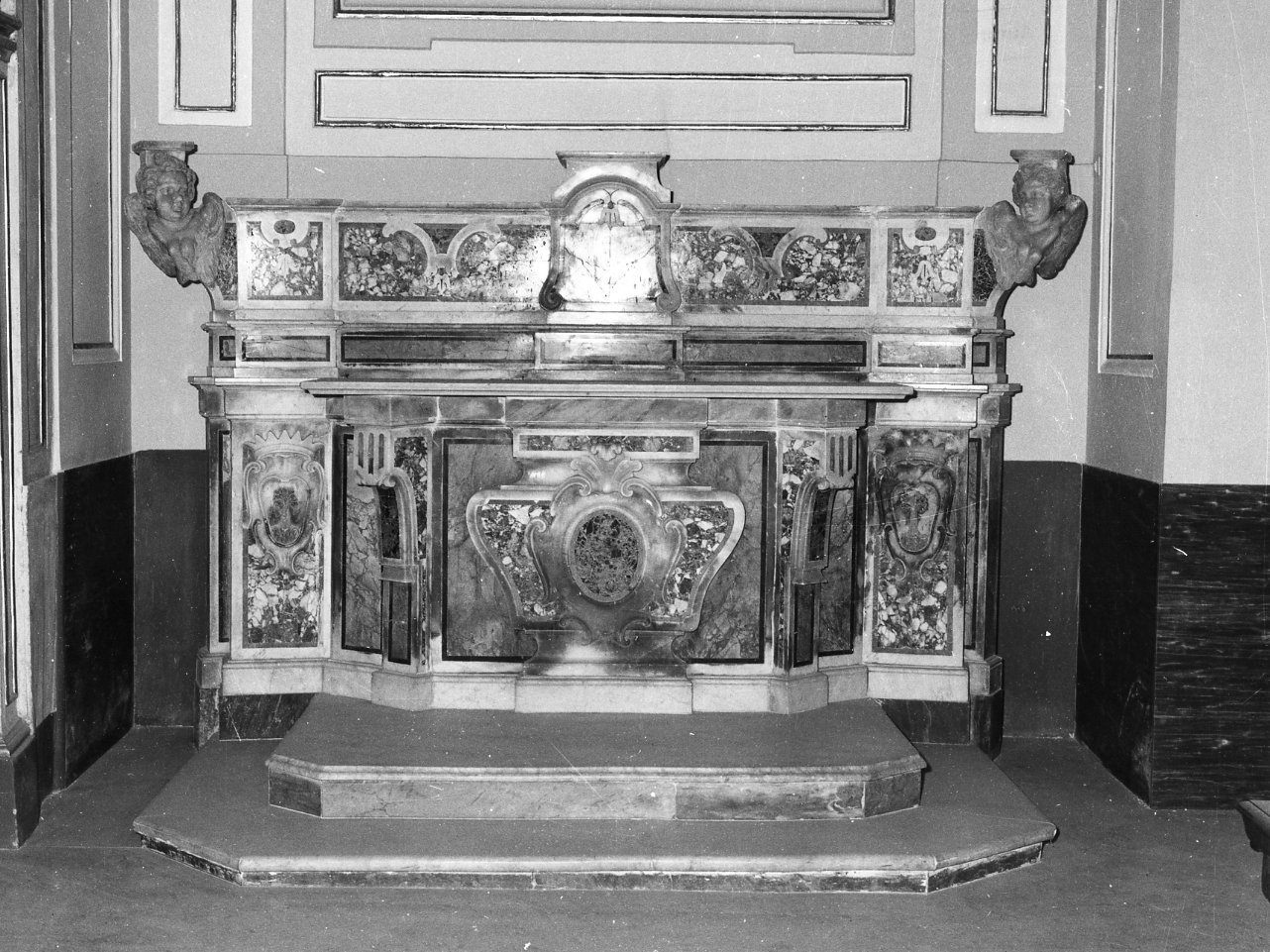 altare - bottega napoletana (fine sec. XVIII)