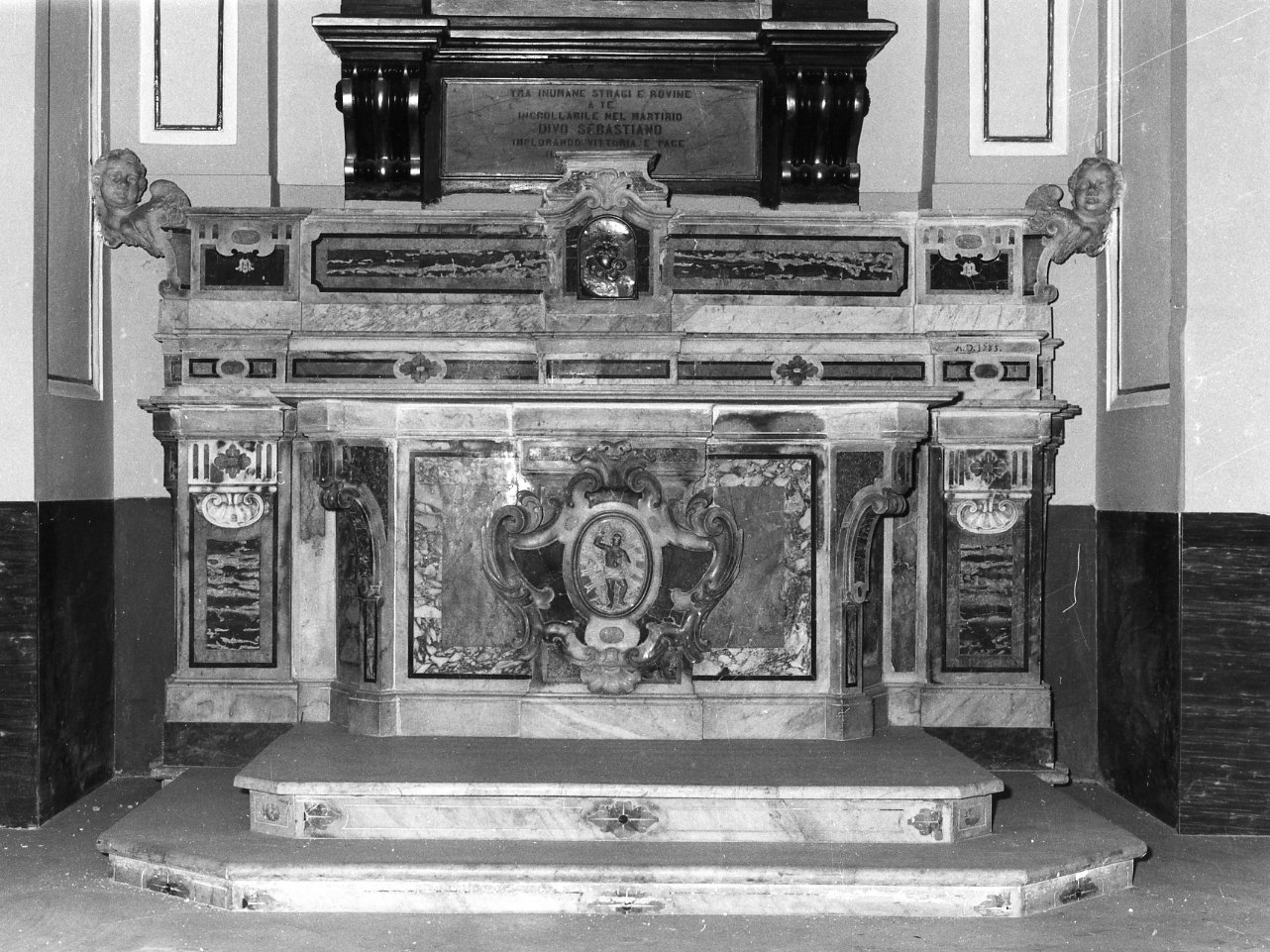 altare - bottega napoletana (sec. XVIII)