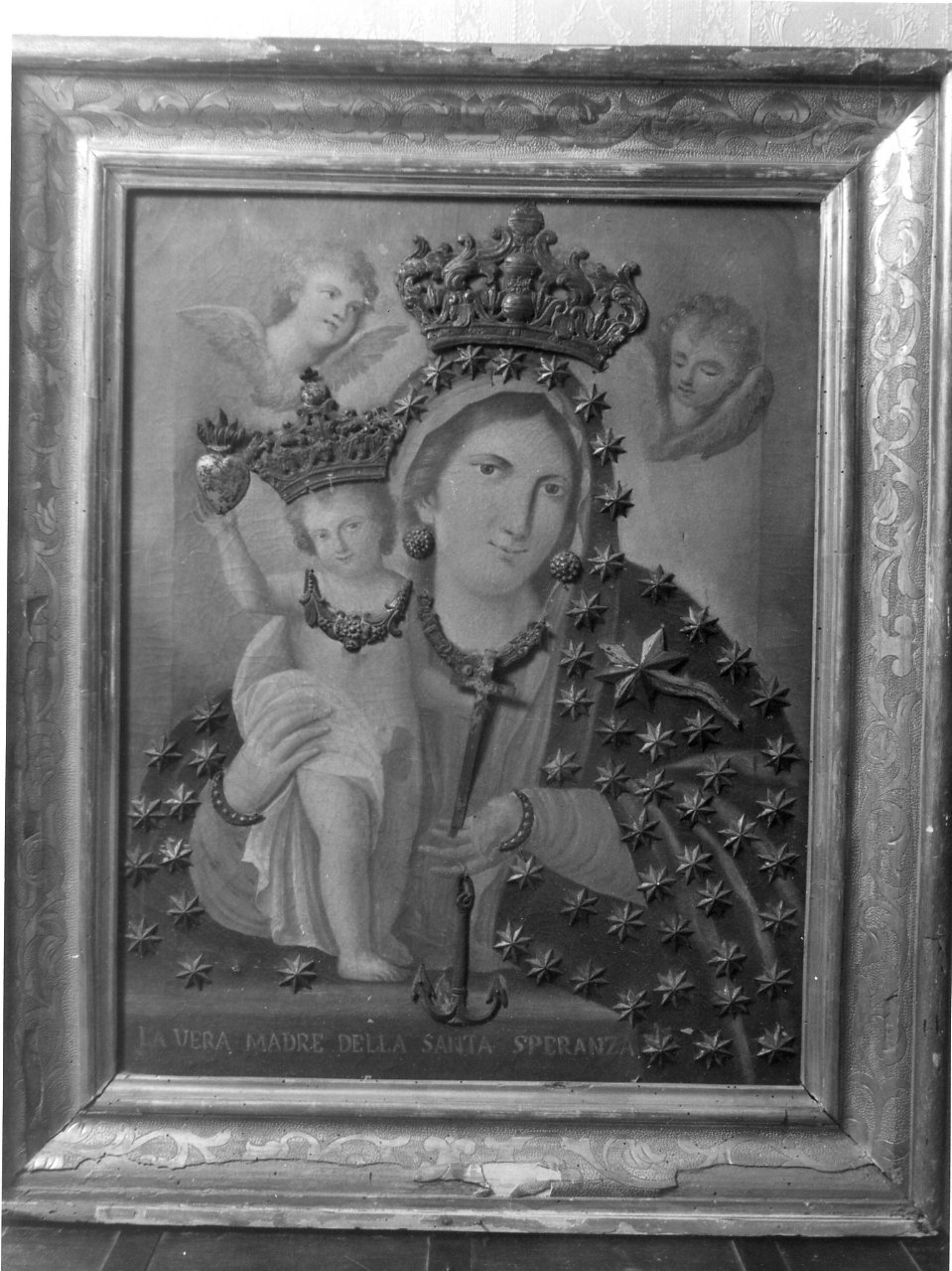 Madonna con Bambino (dipinto) - ambito napoletano (fine sec. XIX)