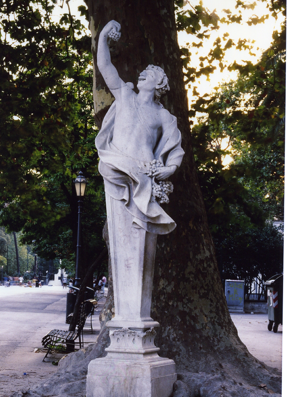 allegoria dell'autunno (statua) - bottega carrarese (fine sec. XVIII)