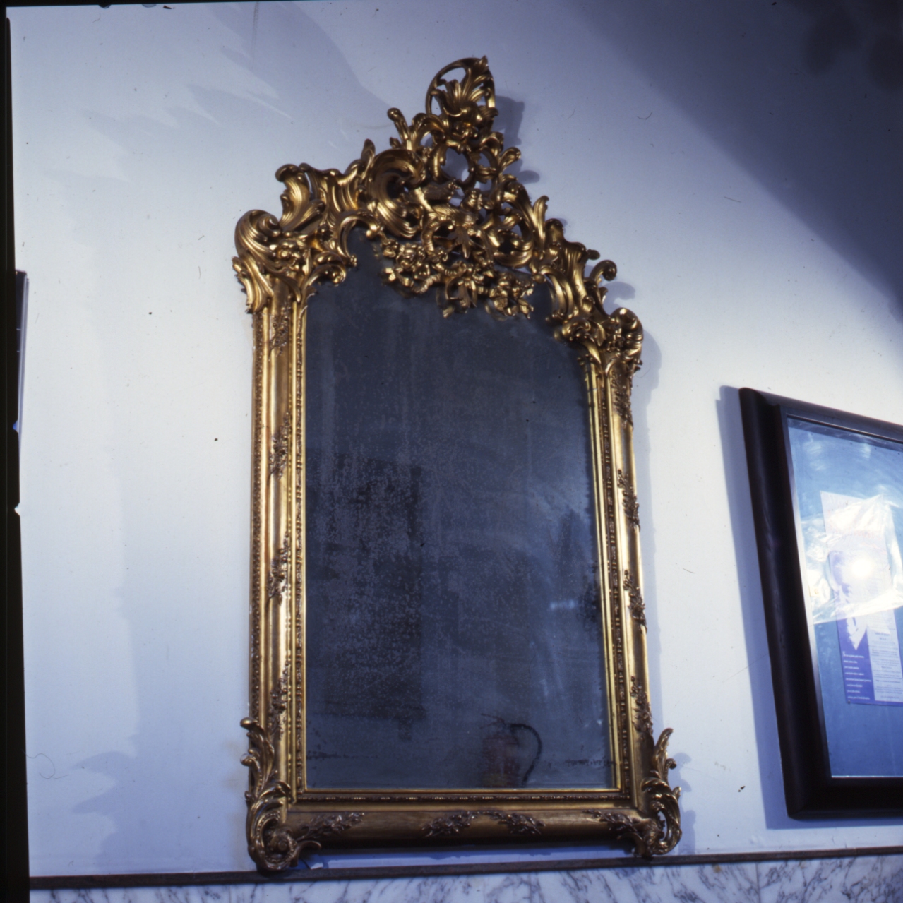 specchiera - manifattura napoletana (seconda metà sec. XIX)