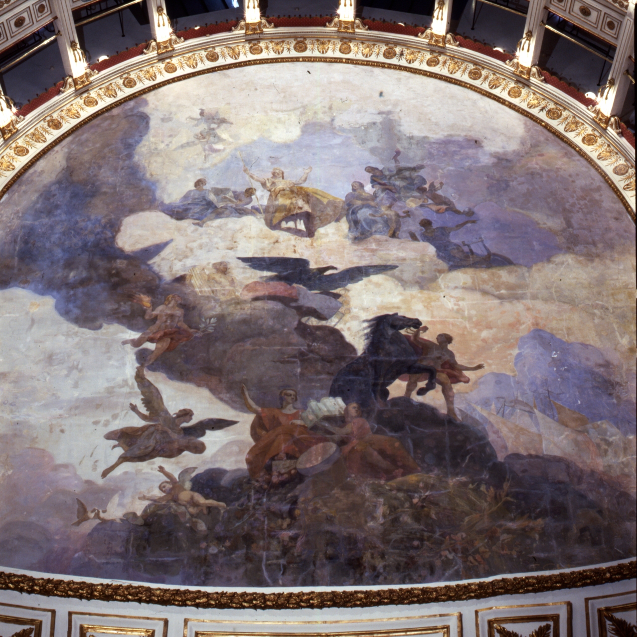 napoli marinara (dipinto) di Galante Francesco (sec. XX)