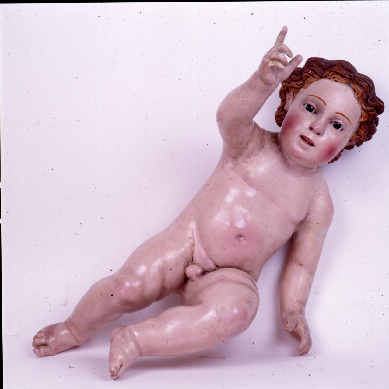 BAMBIN GESU' (SCULTURA) - AMBITO NAPOLETANO (Prima metà SEC. XIX)