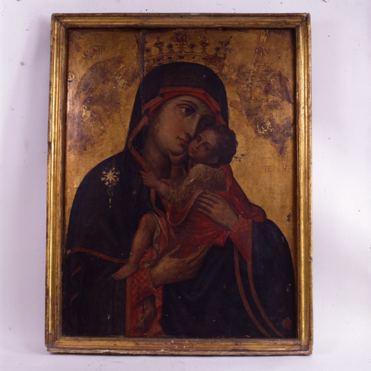 Madonna con Bambino (dipinto) - ambito Italia meridionale (inizio sec. XV)