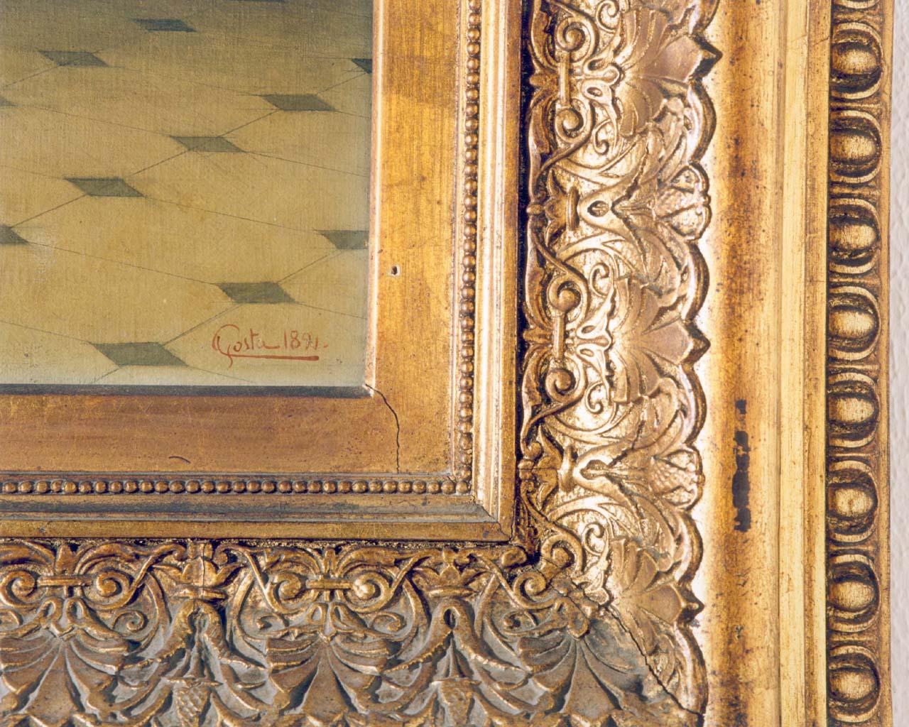 cornice - bottega napoletana (sec. XIX)
